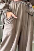 Lagen Shelby Barrel Pant Mocha 